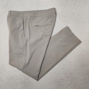 Lululemon Pants Mens 34x31 Beige Chino Slim Commission Golf Microfiber Stretch